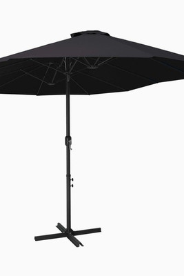 vidaXL 47302 - Garden Parasol with Aluminium Pole 460x270 cm