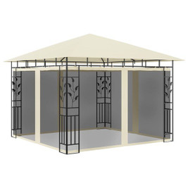 vidaXL 47969 - Gazebo with Mosquito Net 3x3x2.73 m 180 g/m²