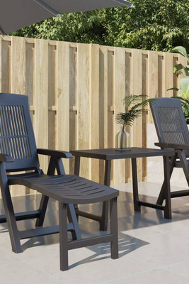 vidaXL 364707 - Sun Lounger Plastic