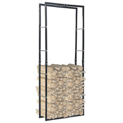 vidaXL 286285 - Firewood Rack 80x25x200 cm Steel