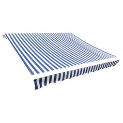 vidaXL 141011 - Toit dauvent Toile et blanc 4x3 m (Cadre non inclus)