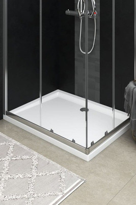 vidaXL 148903 - Rectangular ABS Shower Base Tray 80x100 cm