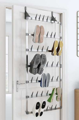 vidaXL 344372 - Hanging Shoe Rack 66x13x139 cm
