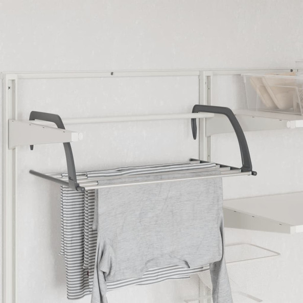 vidaXL 154607 - Drying Racks 2 pcs 53x33x18 cm Aluminium