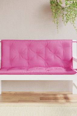 vidaXL 361695 - Garden Bench Cushions 2pcs 120x50x7cm Fabric