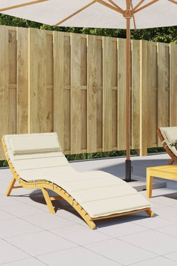 vidaXL 361854 - Sun Lounger Cushion 180x60x4 cm Oxford Fabric