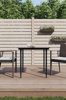 vidaXL 364095 - Garden Chairs with Cushions 2 pcs 56.5x57x83 cm Poly Rattan