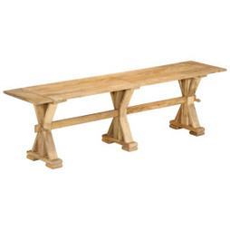 vidaXL 354992 - Banc 160x35x45 cm bois massif de manguier