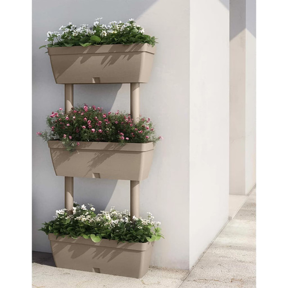 vidaXL 151824 - Garden Planter 3 pcs 100 cm