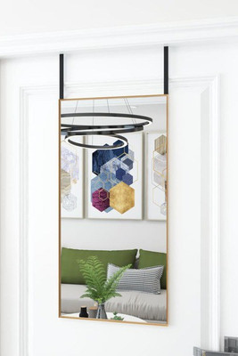 vidaXL 327416 - Door Mirror 40x80 cm Glass and Aluminium