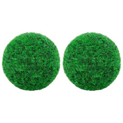 vidaXL 315481 - Boules de buis artificielles 2 pcs 45 cm