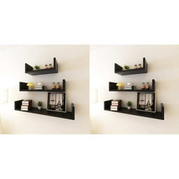 vidaXL 275989 - Wall Shelves 6 pcs