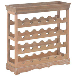 vidaXL 280068 - Armoire à vin Marron 70 x 22,5 x 70,5 cm MDF