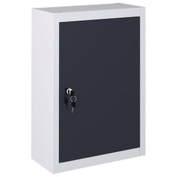 vidaXL 145354 - Armoire à outils murale Style Industriel Métal et noir