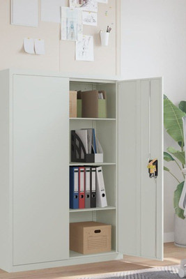 vidaXL 244649 - Office Cabinet 90x40x140cm Steel