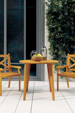 vidaXL 3057997 - 3 Piece Garden Dining Set Solid Wood Acacia