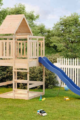 vidaXL 3157012 - Outdoor Playset Solid Wood Pine