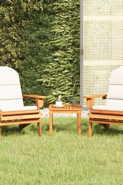vidaXL 3152123 - Ensemble de salon de jardin Adirondack 3 pcs bois acacia solide