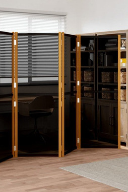 vidaXL 319180 - Cloison de séparation 4 panneaux 280x180 cm