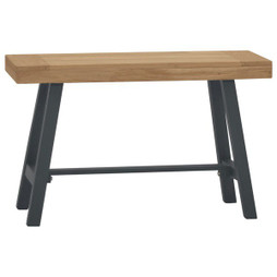 vidaXL 340742 - Banc 80 cm Bois massif de teck