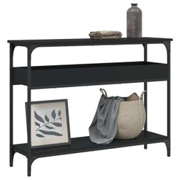vidaXL 837717 - Console Table with Shelf 100x29x75cm Engineered Wood
