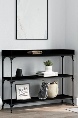 vidaXL 837807 - Console Table with Shelves 100x30x80 cm