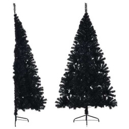 vidaXL 344677 - Artificial Half Christmas Tree with Stand 180 cm PVC