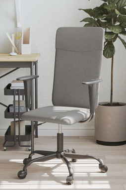 vidaXL 353018 - Office Chair Dark Fabric