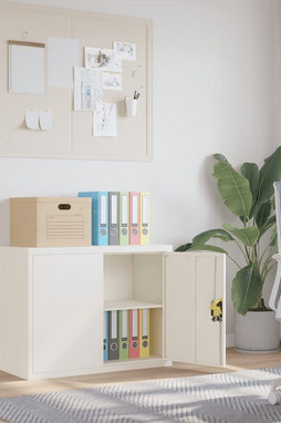 vidaXL 339720 - File Cabinet 90x40x70 cm Steel