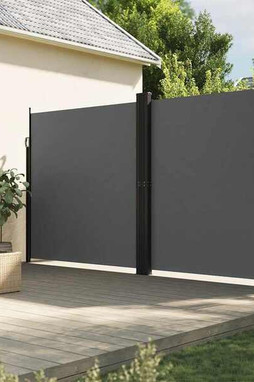 vidaXL 4004868 - Retractable Side Awning 220x1200 cm
