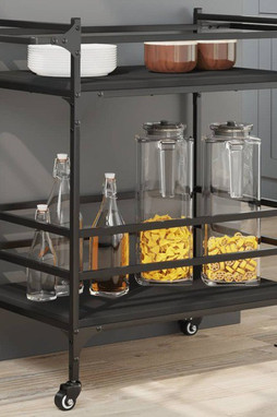 vidaXL 842361 - Kitchen Trolley 82x40x78.5 cm Engineered Wood