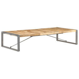 vidaXL 321591 - Coffee Table 180x90x40 cm Rough Mango Wood