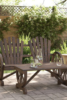 vidaXL 365098 - 2 Piece Garden Lounge Set Solid Wood Fir