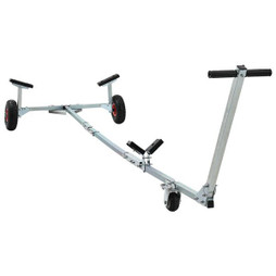 vidaXL 42000852 - Boat Trailer with 3 Wheels, Foldable and Adjustable, 160 kg Steel