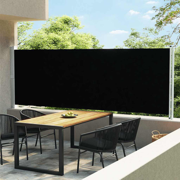 vidaXL 313375 - Patio Retractable Side Awning 600x160 cm