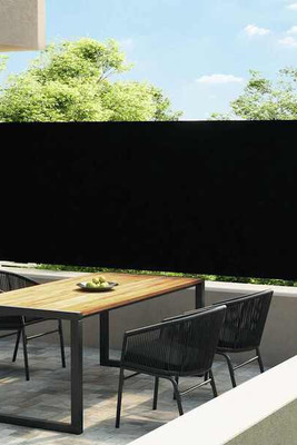 vidaXL 313375 - Patio Retractable Side Awning 600x160 cm