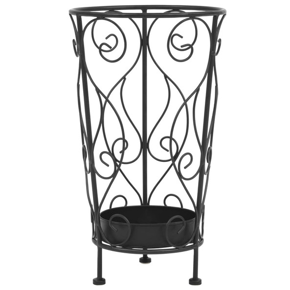 vidaXL 245932 - Umbrella Stand Vintage Style Metal 26x46 cm