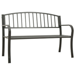 vidaXL 312037 - Garden Bench 125 cm Steel