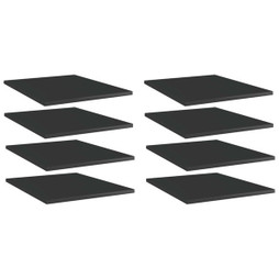 vidaXL 805199 - Bookshelf Boards 8 pcs High Gloss 40x50x1.5 cm Engineered Wood