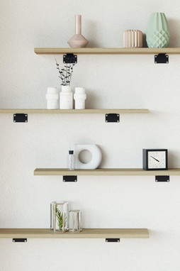 vidaXL 805209 - Bookshelf Boards 8 pcs Sonoma Oak 60x10x1.5 cm Engineered Wood