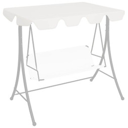 vidaXL 312096 - Replacement Canopy for Garden Swing 188/168x145/110 cm