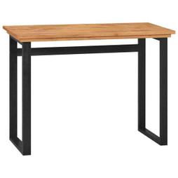 vidaXL 325279 - Desk 100x45x75 cm Solid Teak Wood