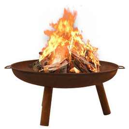 vidaXL 313349 - Fire Pit 91x81.5x40 cm Steel