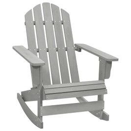 vidaXL 45704 - Chaise à bascule de jardin Bois
