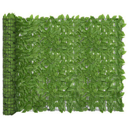 vidaXL 315503 - Balcony Screen with Leaves 300x150 cm