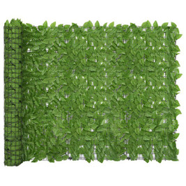 vidaXL 315503 - Balcony Screen with Leaves 300x150 cm