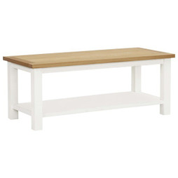 vidaXL 289205 - Coffee Table 110x55x40 cm Solid Oak Wood