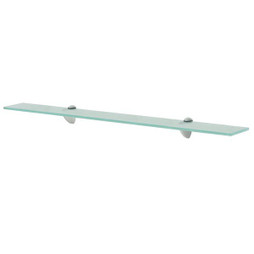 vidaXL 243759 - Floating Shelf Glass 80x10 cm 8 mm