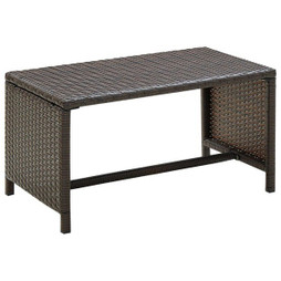 vidaXL 46393 - Coffee Table 70x40x38 cm Poly Rattan