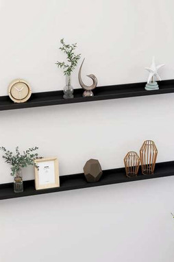 vidaXL 326665 - Wall Shelves 2 pcs 100x9x3 cm
